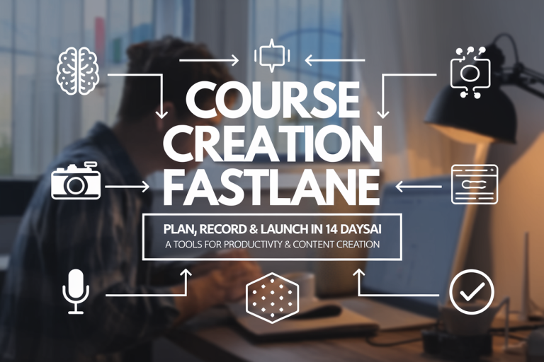 Course Creation Fastlane: Plan, Record & Launch in 14 Days